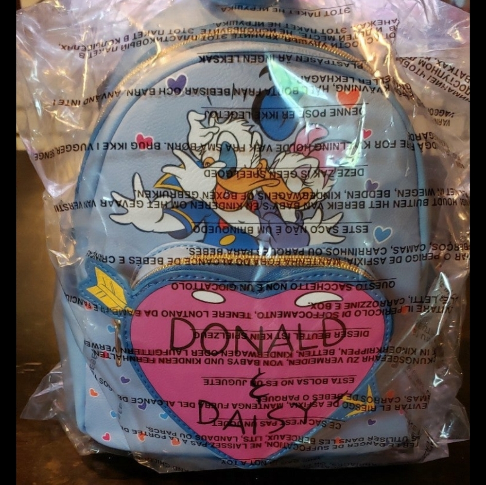Donald and daisy backpack